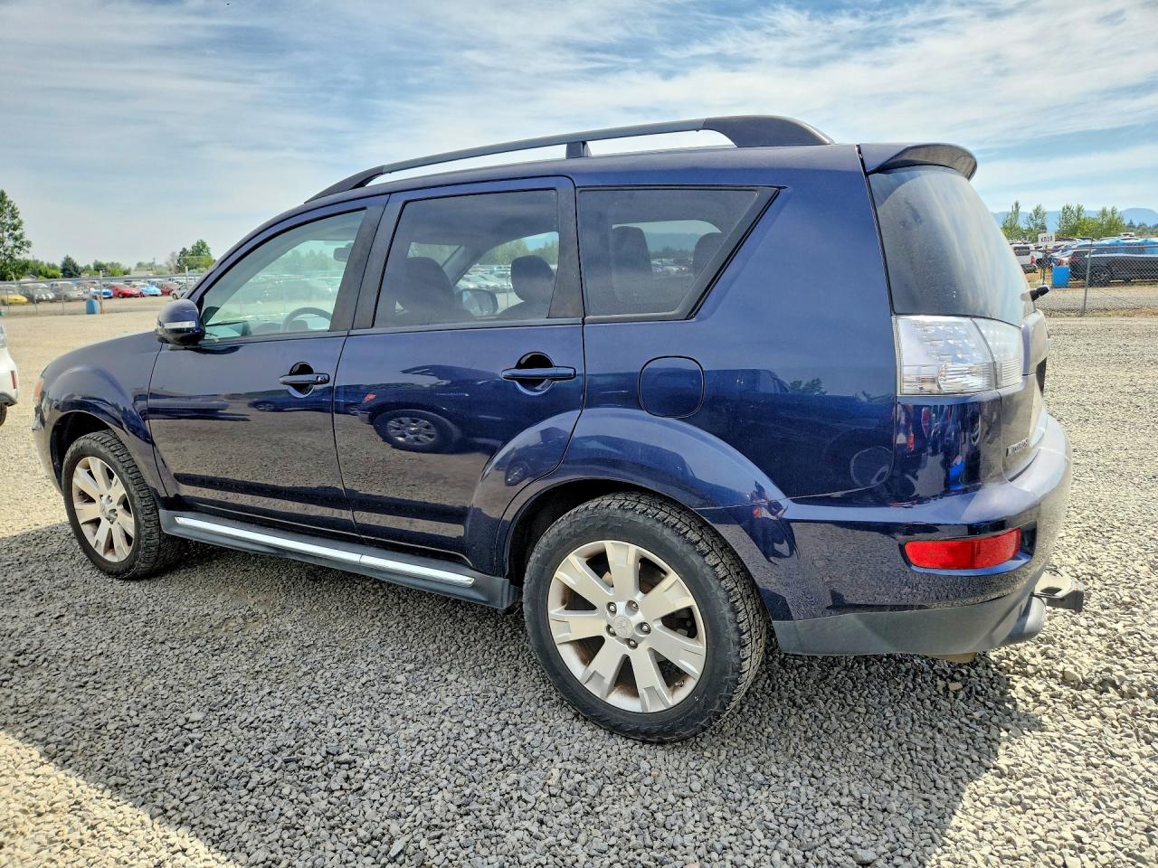 2012 Mitsubishi Outlander Se Blue vin: JA4JT3AW7CU023783