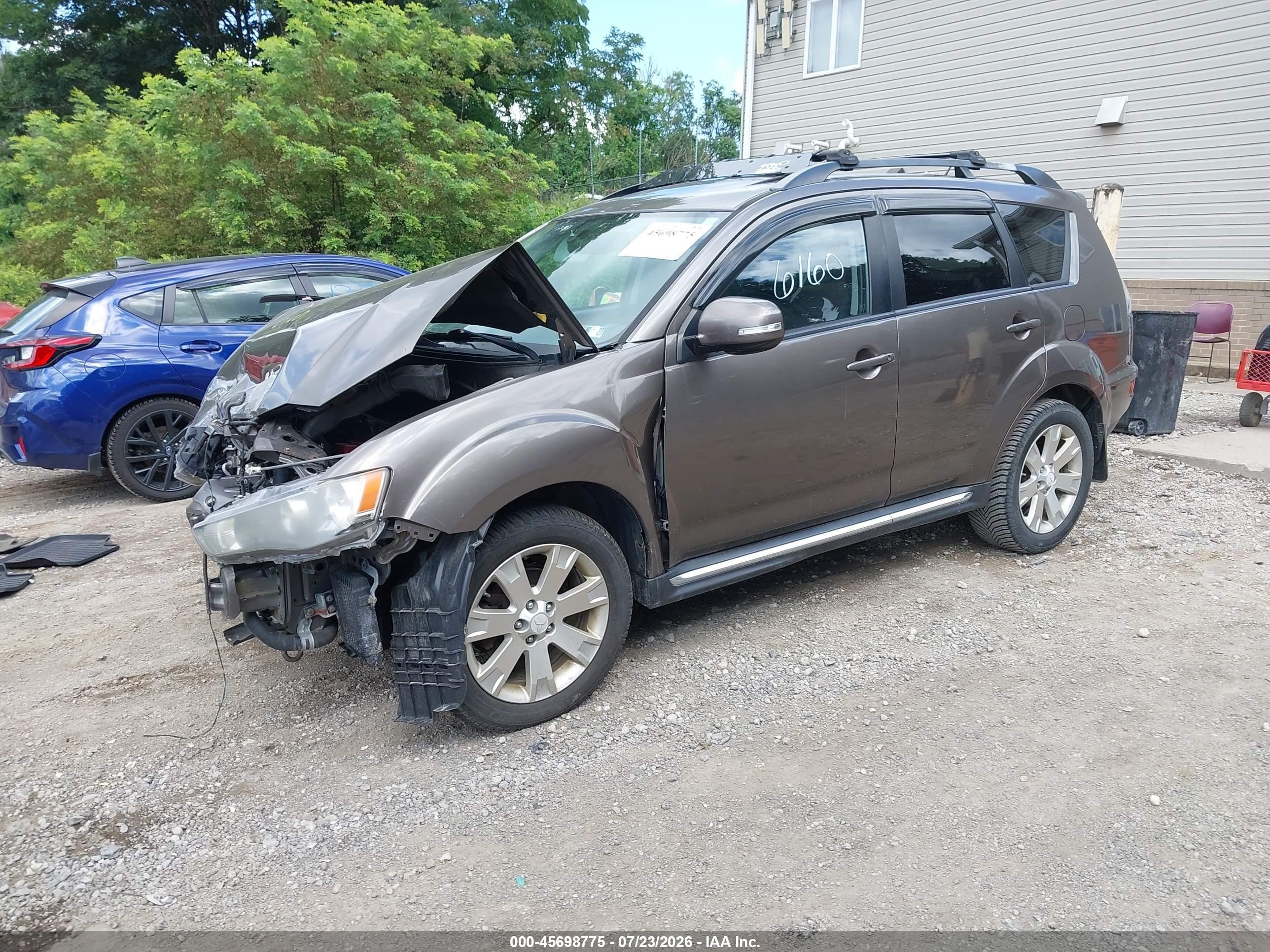 2012 Mitsubishi Outlander Se Tan vin: JA4JT3AW8CU026160