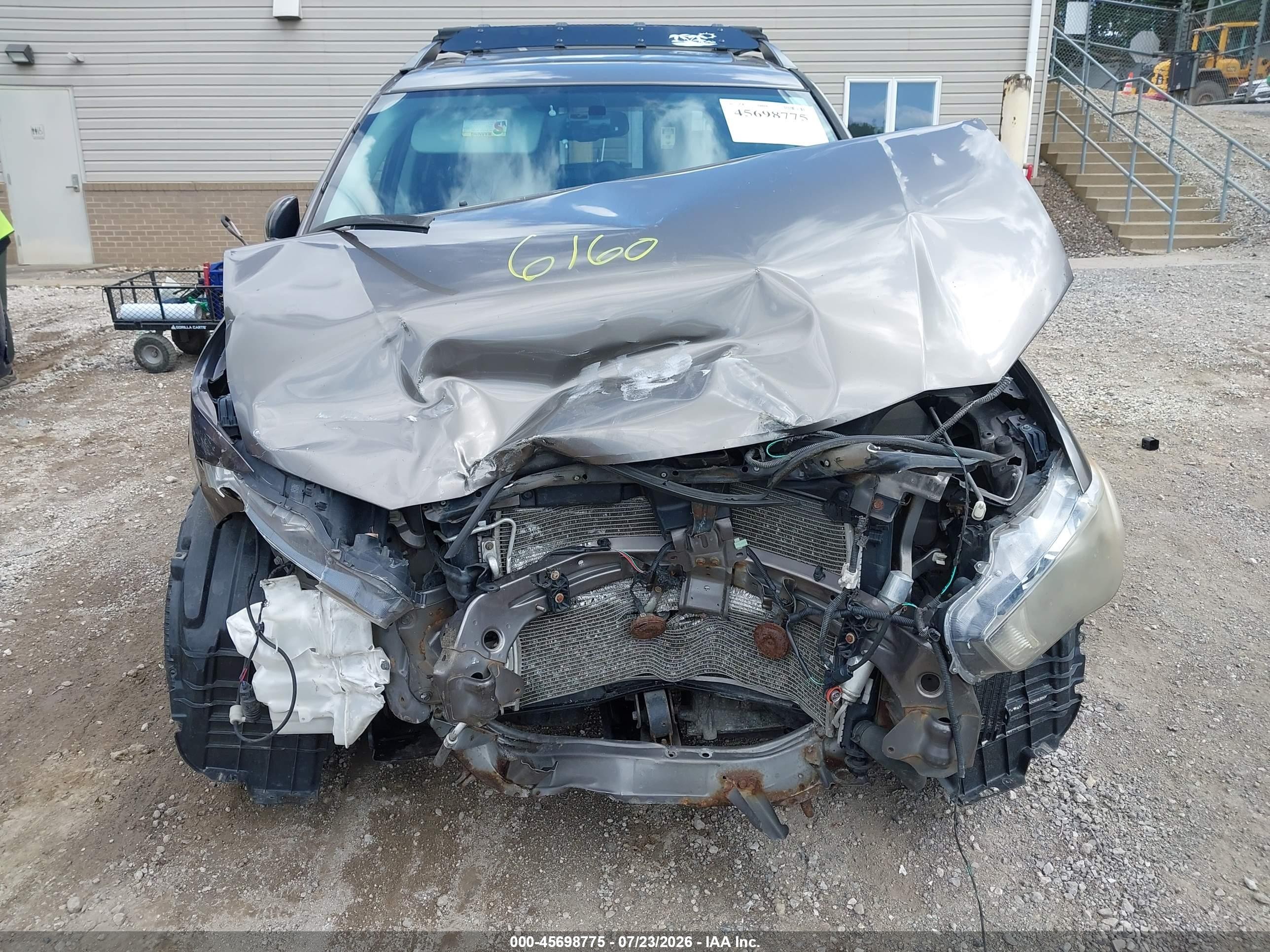 2012 Mitsubishi Outlander Se Tan vin: JA4JT3AW8CU026160