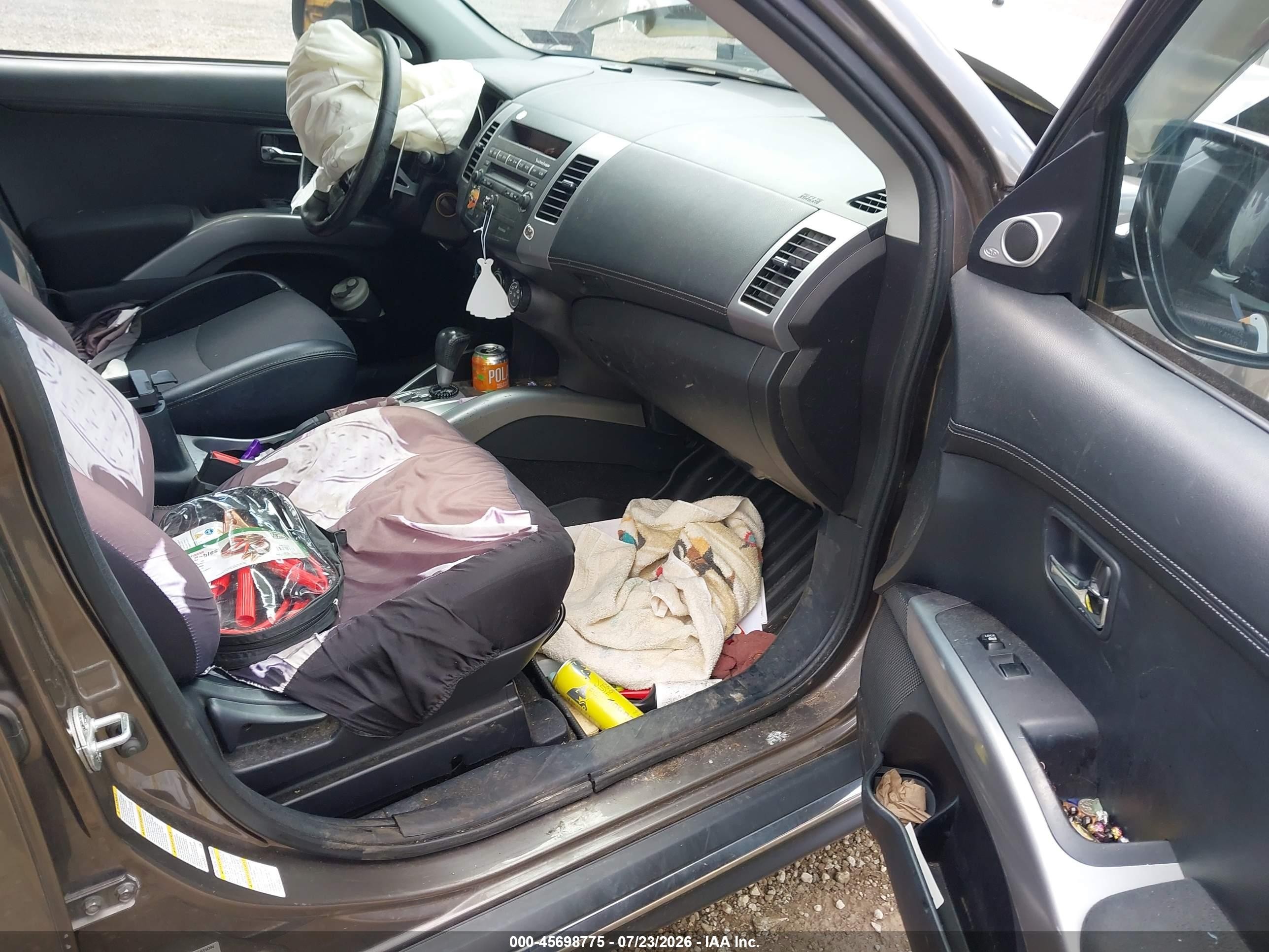2012 Mitsubishi Outlander Se Tan vin: JA4JT3AW8CU026160