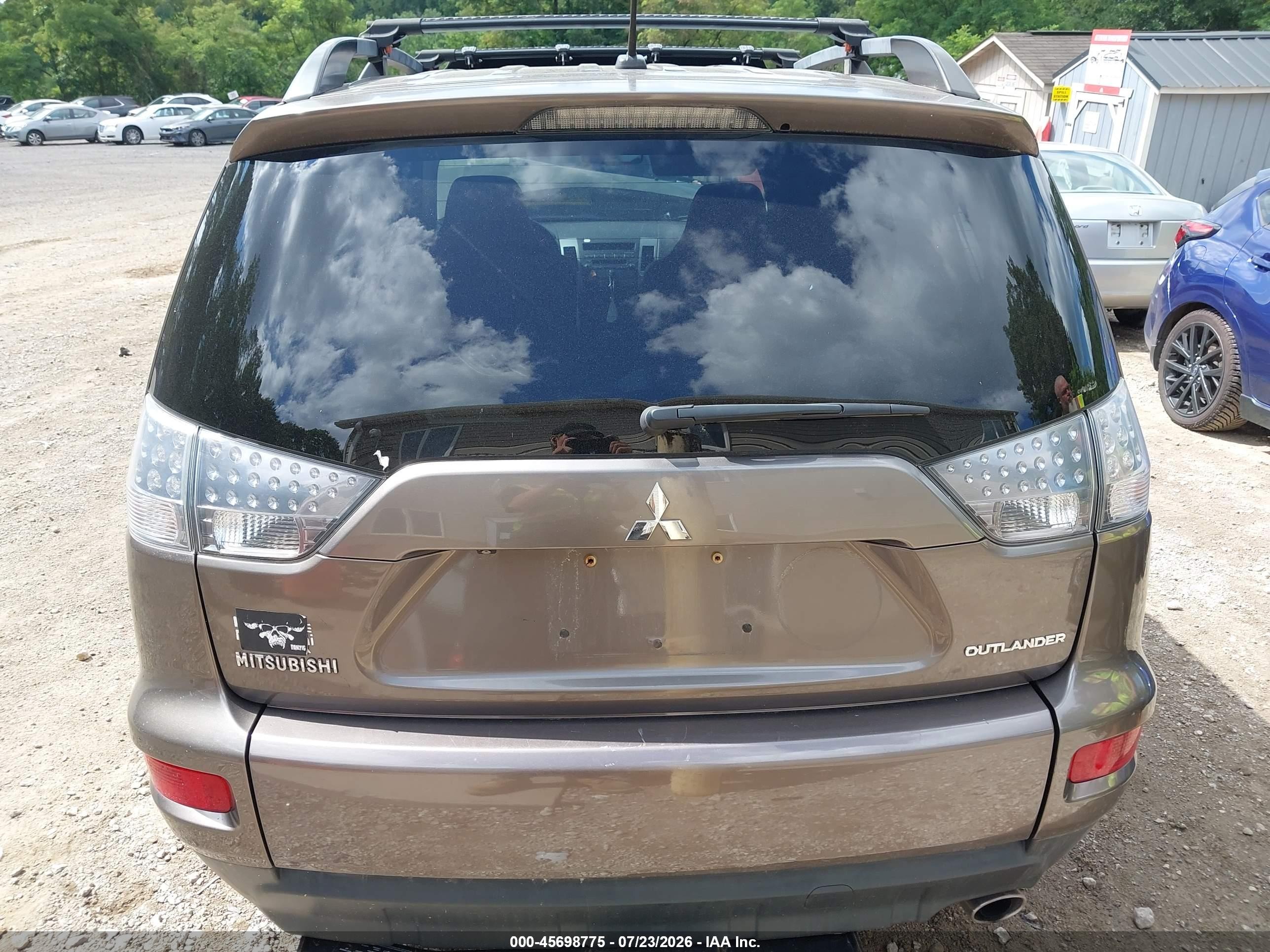 2012 Mitsubishi Outlander Se Tan vin: JA4JT3AW8CU026160