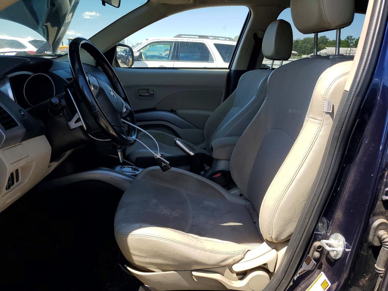 2013 Mitsubishi Outlander Se Синий vin: JA4JT3AW8DU012017