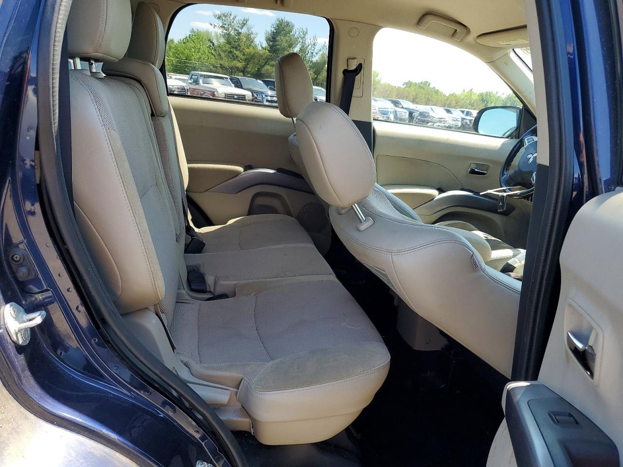 2013 Mitsubishi Outlander Se Синий vin: JA4JT3AW8DU012017