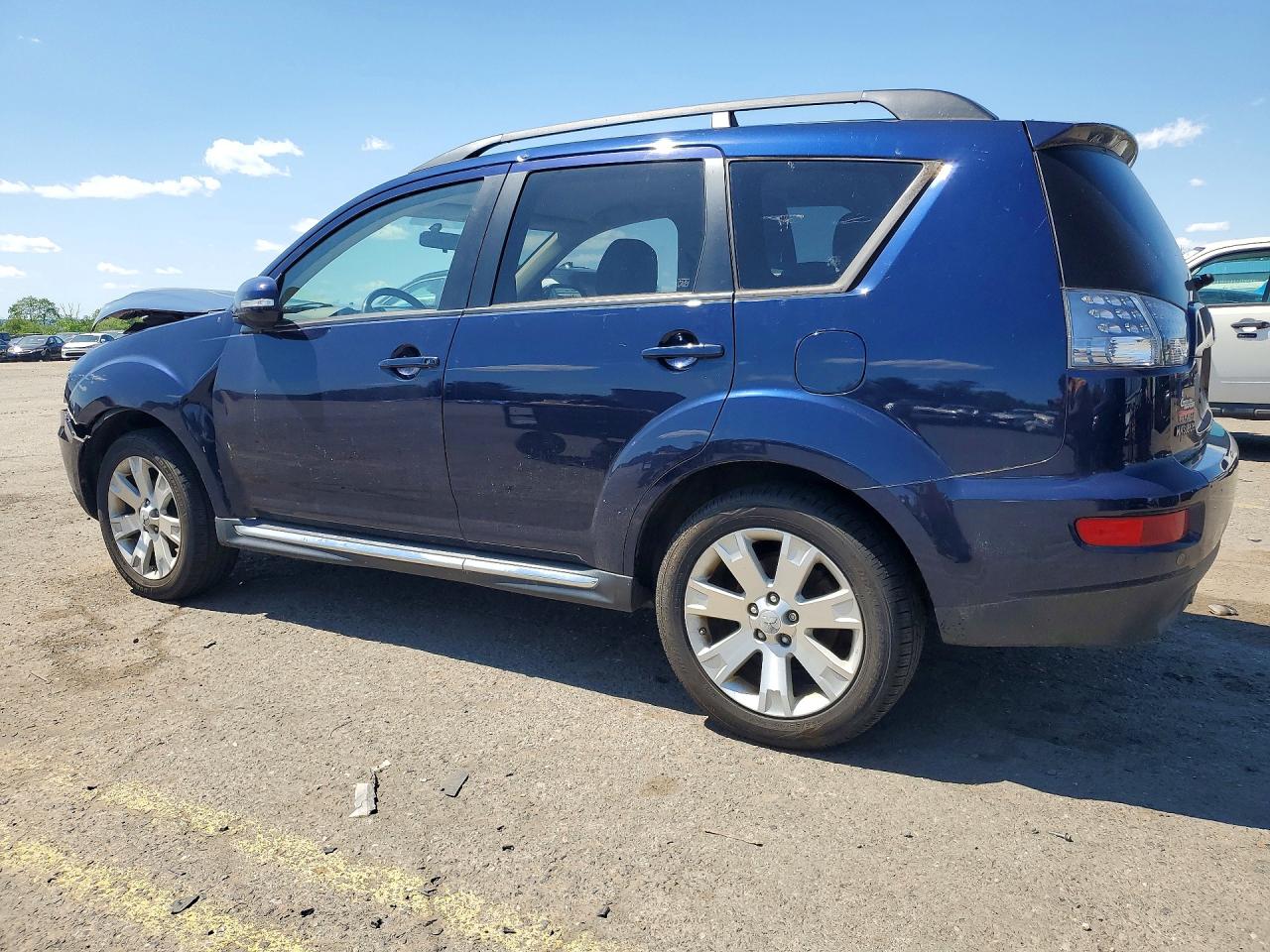 2013 Mitsubishi Outlander Se Синий vin: JA4JT3AW8DU012017
