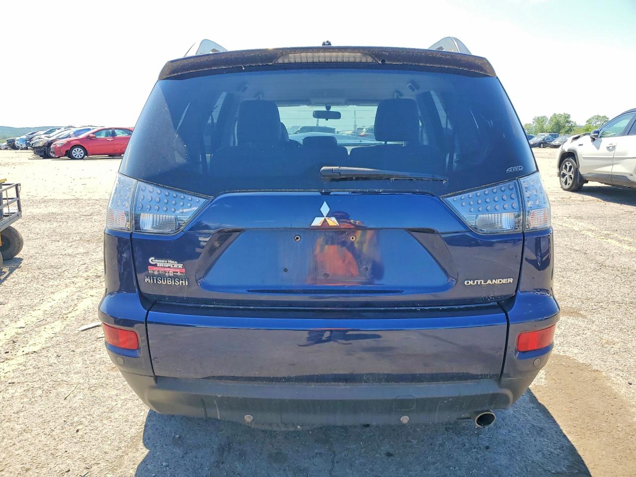 2013 Mitsubishi Outlander Se Синий vin: JA4JT3AW8DU012017