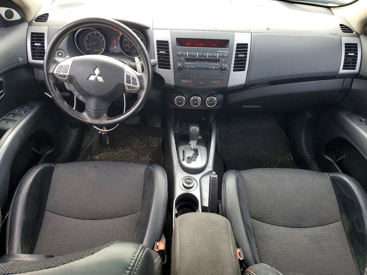 2013 Mitsubishi Outlander Se Black vin: JA4JT3AW8DU012180
