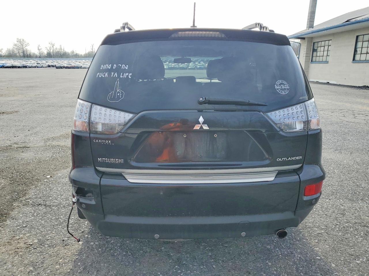 2013 Mitsubishi Outlander Se Black vin: JA4JT3AW8DU012180