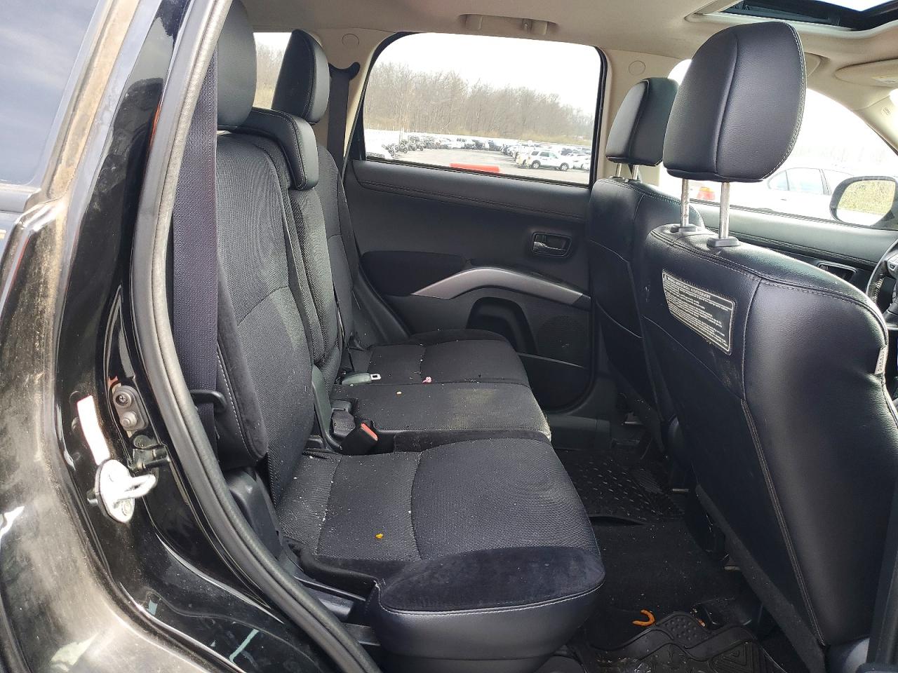 2013 Mitsubishi Outlander Se Black vin: JA4JT3AW8DU012180