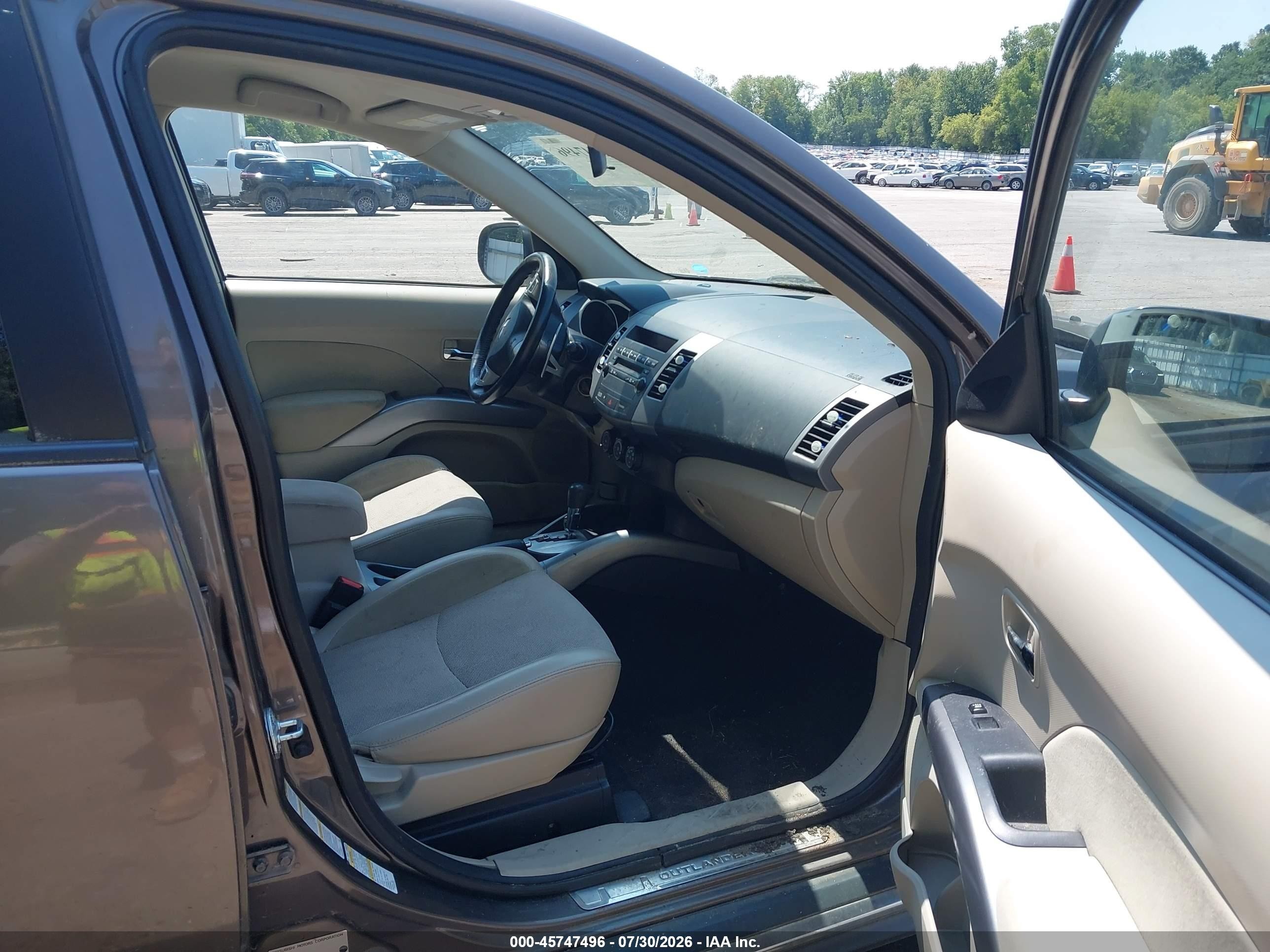 2011 Mitsubishi Outlander Se Gray vin: JA4JT3AW9BU012640