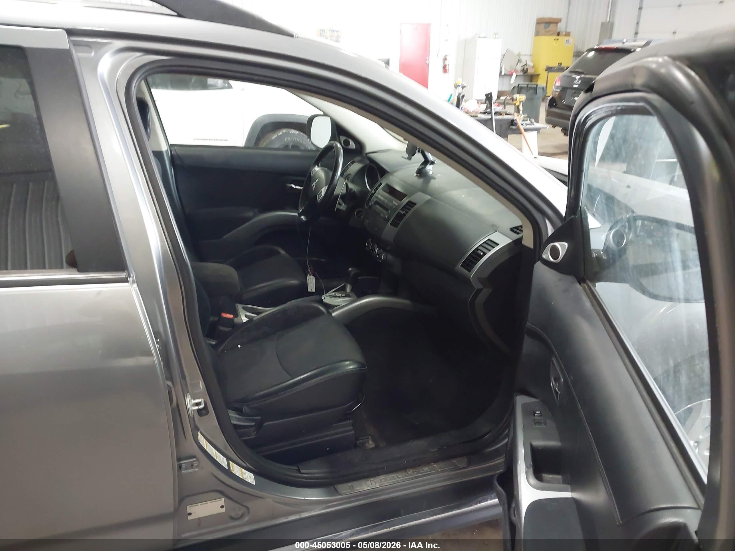 2013 Mitsubishi Outlander Se Gray vin: JA4JT3AW9DU008445