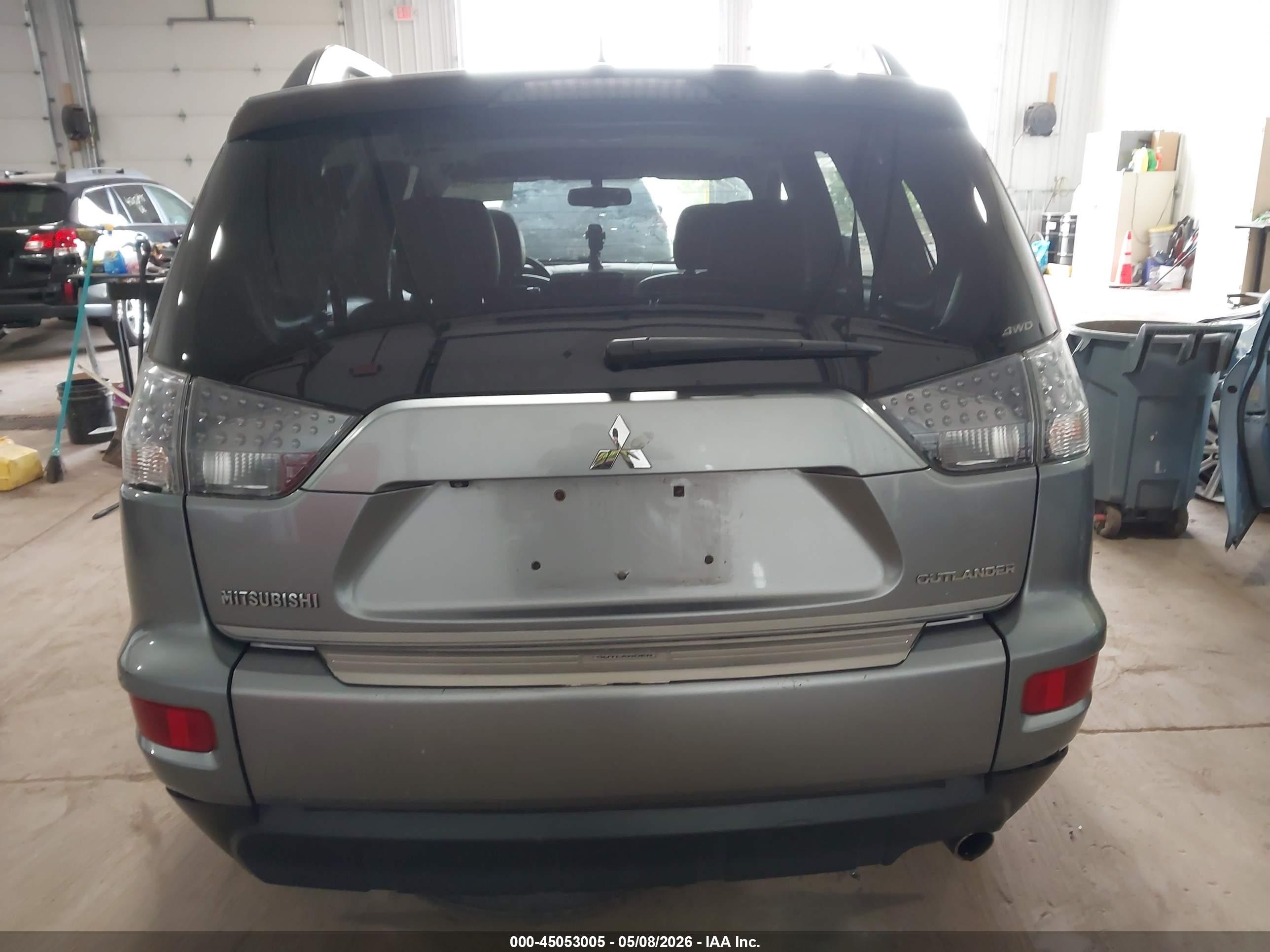 2013 Mitsubishi Outlander Se Gray vin: JA4JT3AW9DU008445