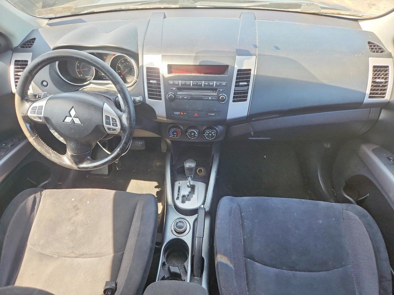 2011 Mitsubishi Outlander Se Black vin: JA4JT3AWXBU007463