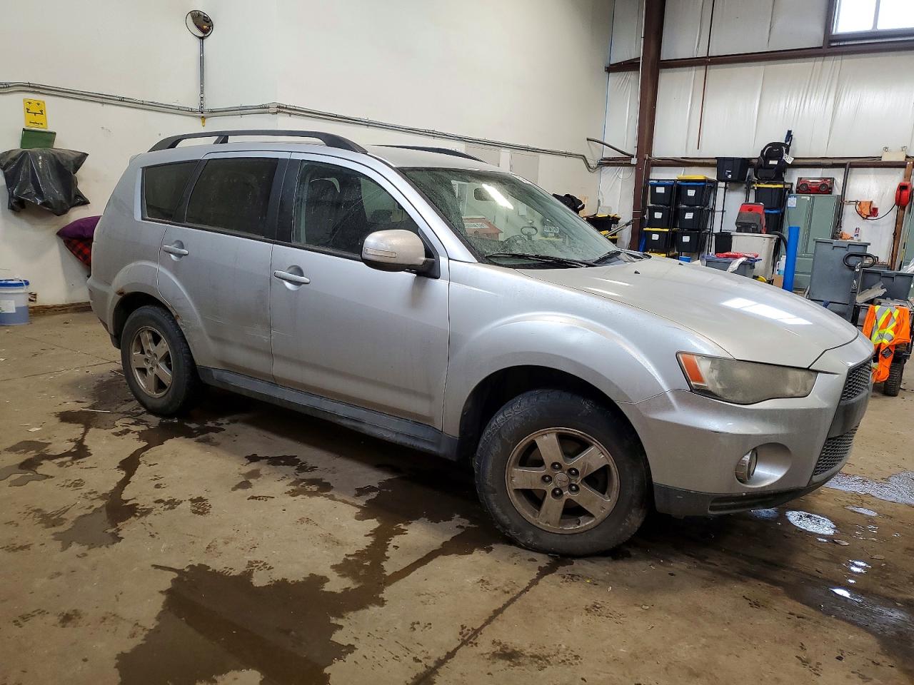 2010 Mitsubishi Outlander Xls Silver vin: JA4JT3AX1AZ604429