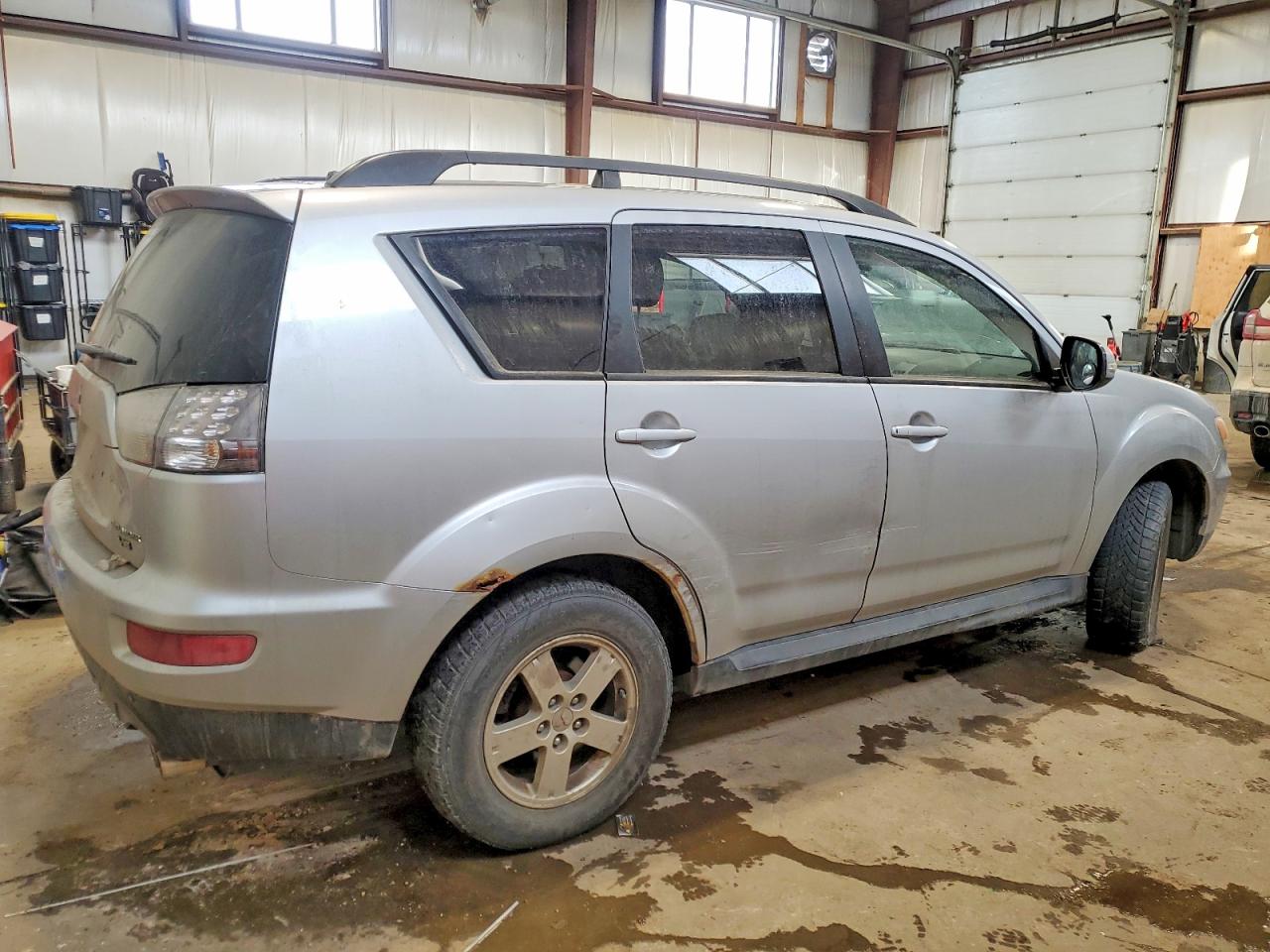 2010 Mitsubishi Outlander Xls Silver vin: JA4JT3AX1AZ604429