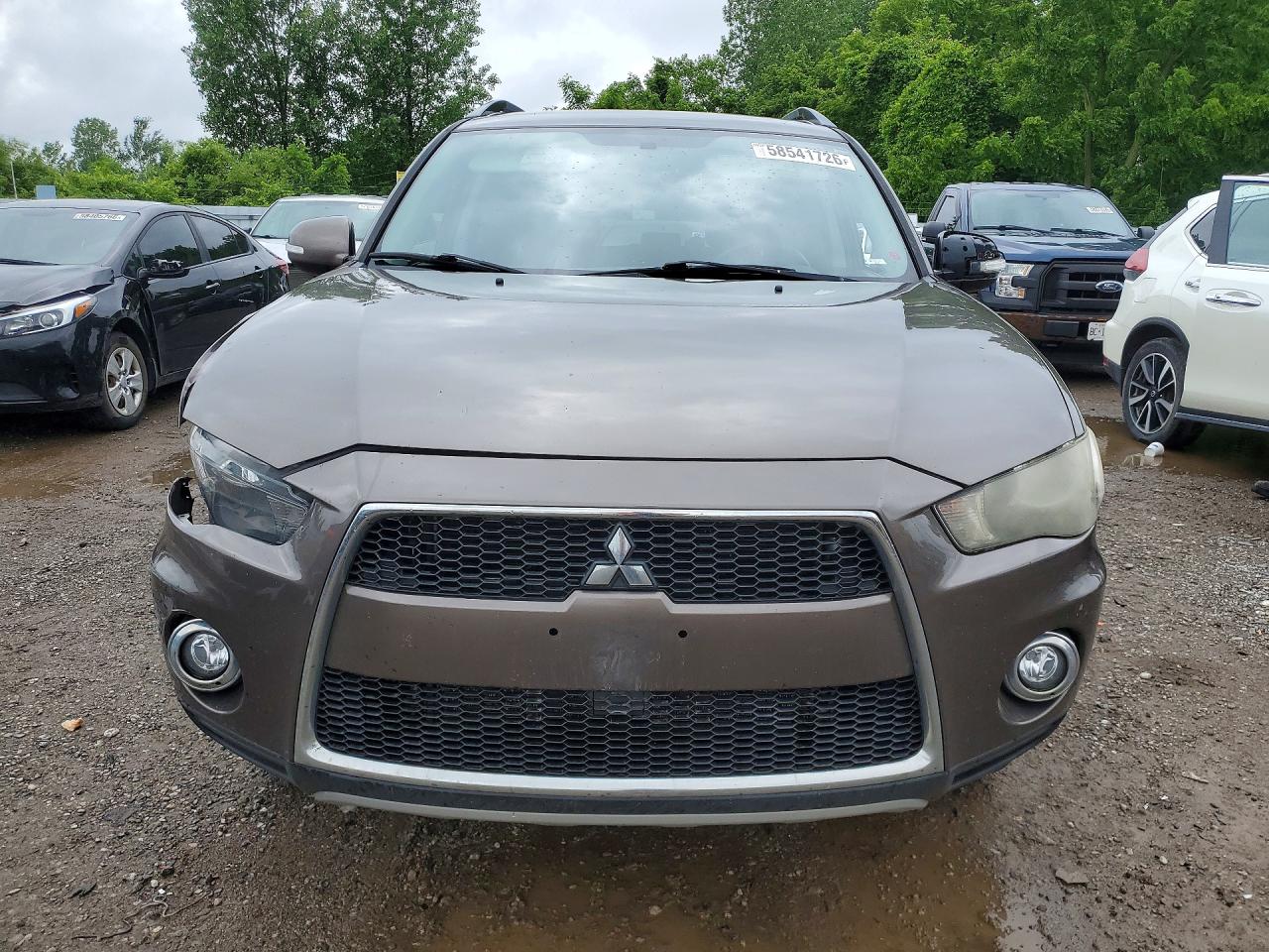 2012 Mitsubishi Outlander Se Brown vin: JA4JT3AX3CU608627