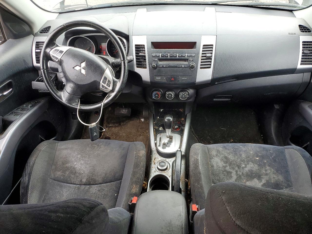 2012 Mitsubishi Outlander Se Brown vin: JA4JT3AX3CU608627