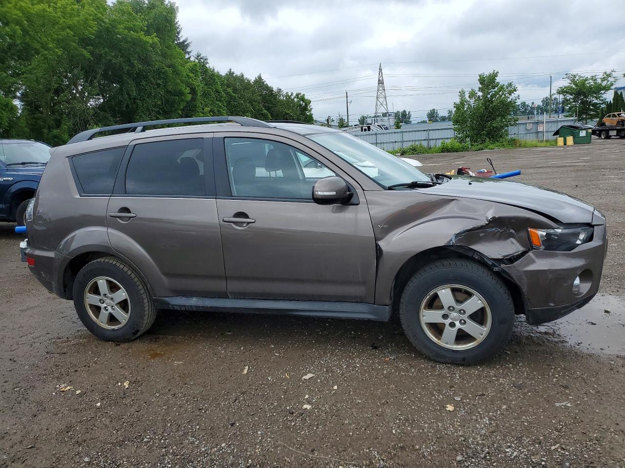 2012 Mitsubishi Outlander Se Brown vin: JA4JT3AX3CU608627
