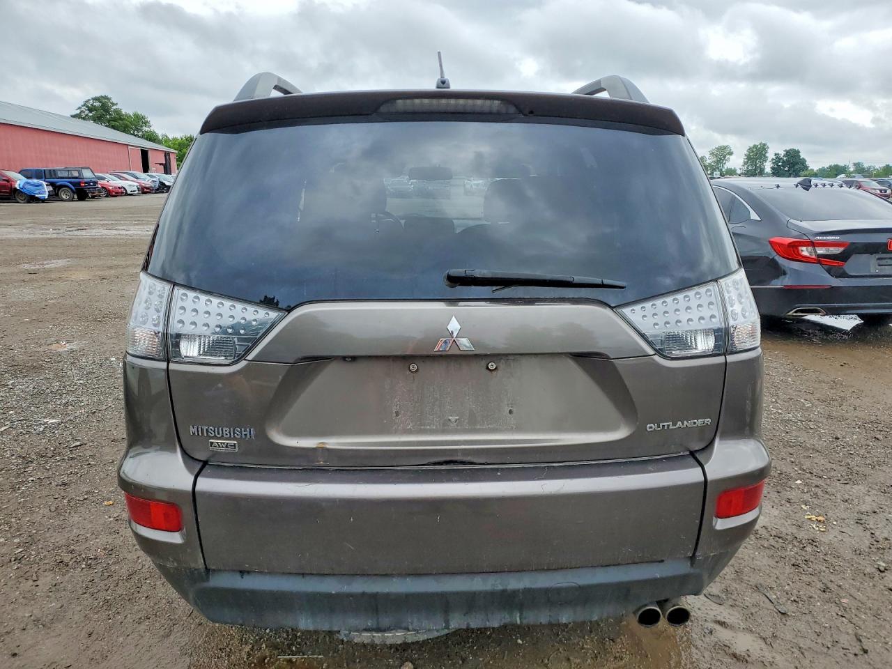 2012 Mitsubishi Outlander Se Brown vin: JA4JT3AX3CU608627