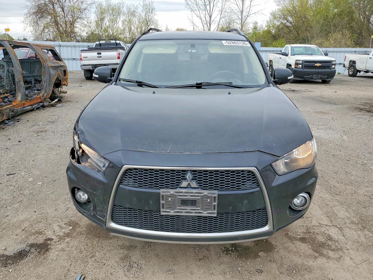 2013 Mitsubishi Outlander Se Black vin: JA4JT3AX3DU605969