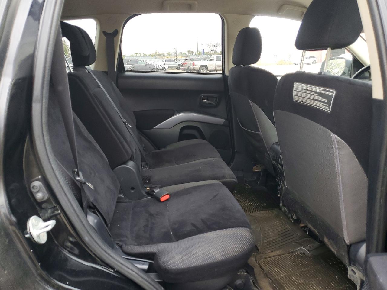 2013 Mitsubishi Outlander Se Black vin: JA4JT3AX3DU605969