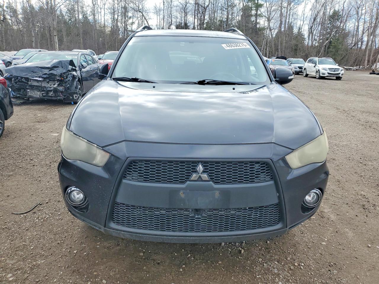 2010 Mitsubishi Outlander Xls Black vin: JA4JT3AX5AZ600223