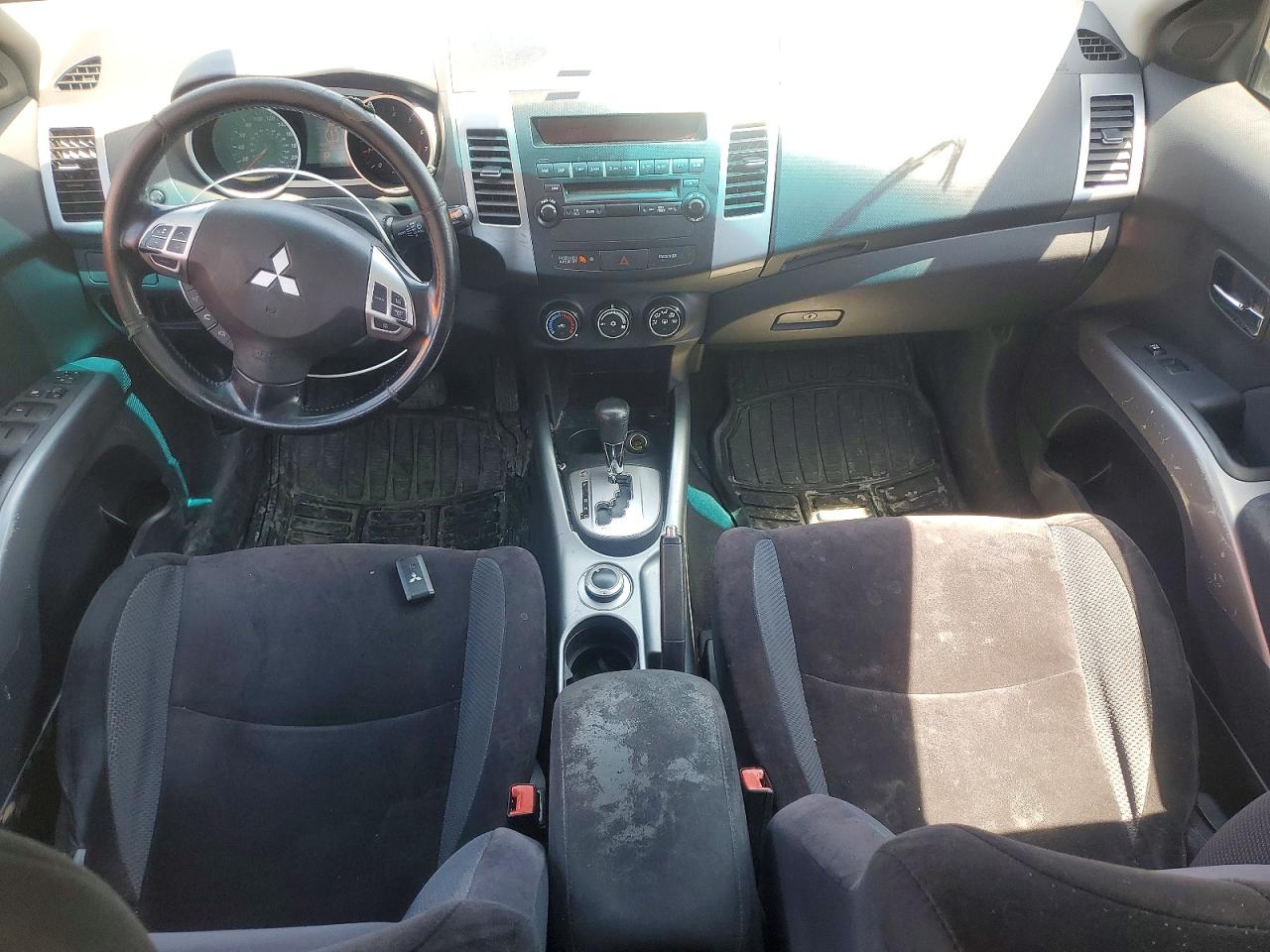 2010 Mitsubishi Outlander Xls Black vin: JA4JT3AX5AZ600223