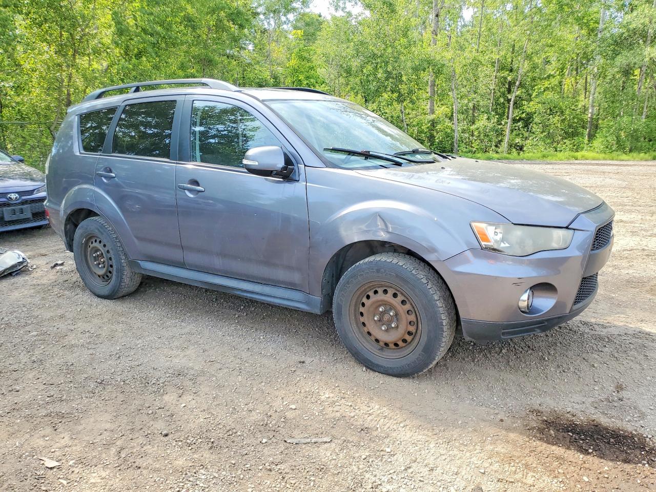 2010 Mitsubishi Outlander Xls Gray vin: JA4JT3AX7AZ602068