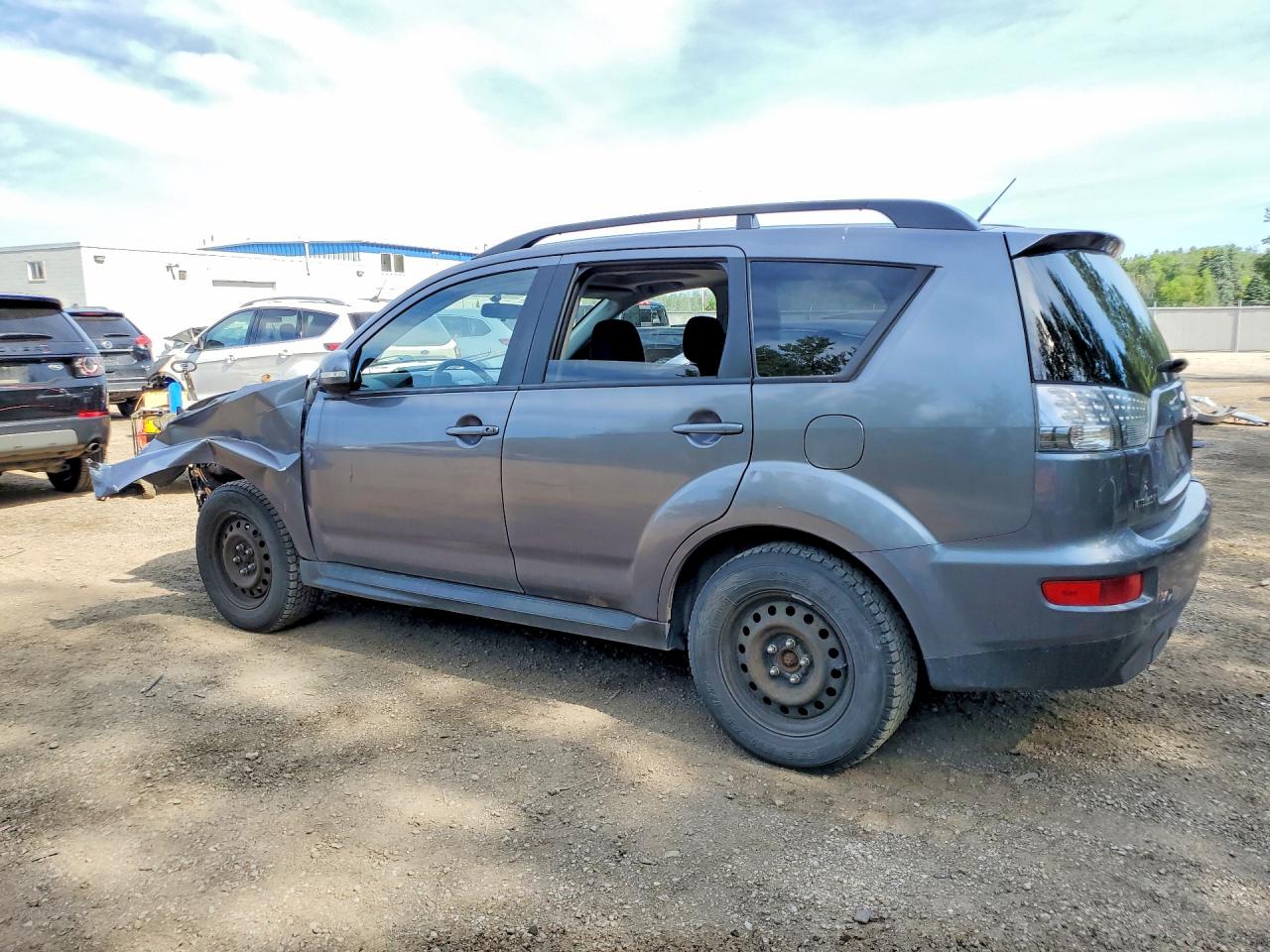 2010 Mitsubishi Outlander Xls Gray vin: JA4JT3AX7AZ602068