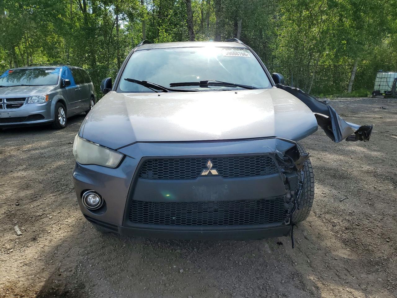 2010 Mitsubishi Outlander Xls Gray vin: JA4JT3AX7AZ602068