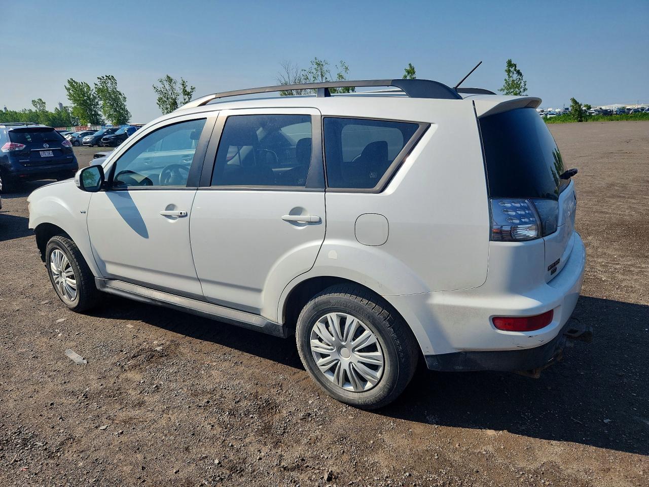 2012 Mitsubishi Outlander Se Белый vin: JA4JT3AX8CU605514