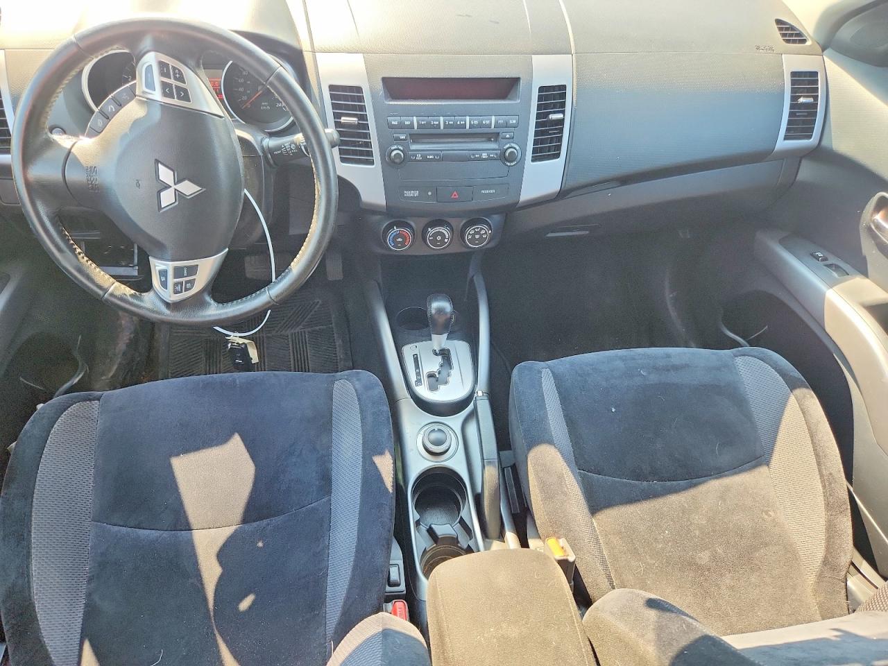 2012 Mitsubishi Outlander Se Белый vin: JA4JT3AX8CU605514