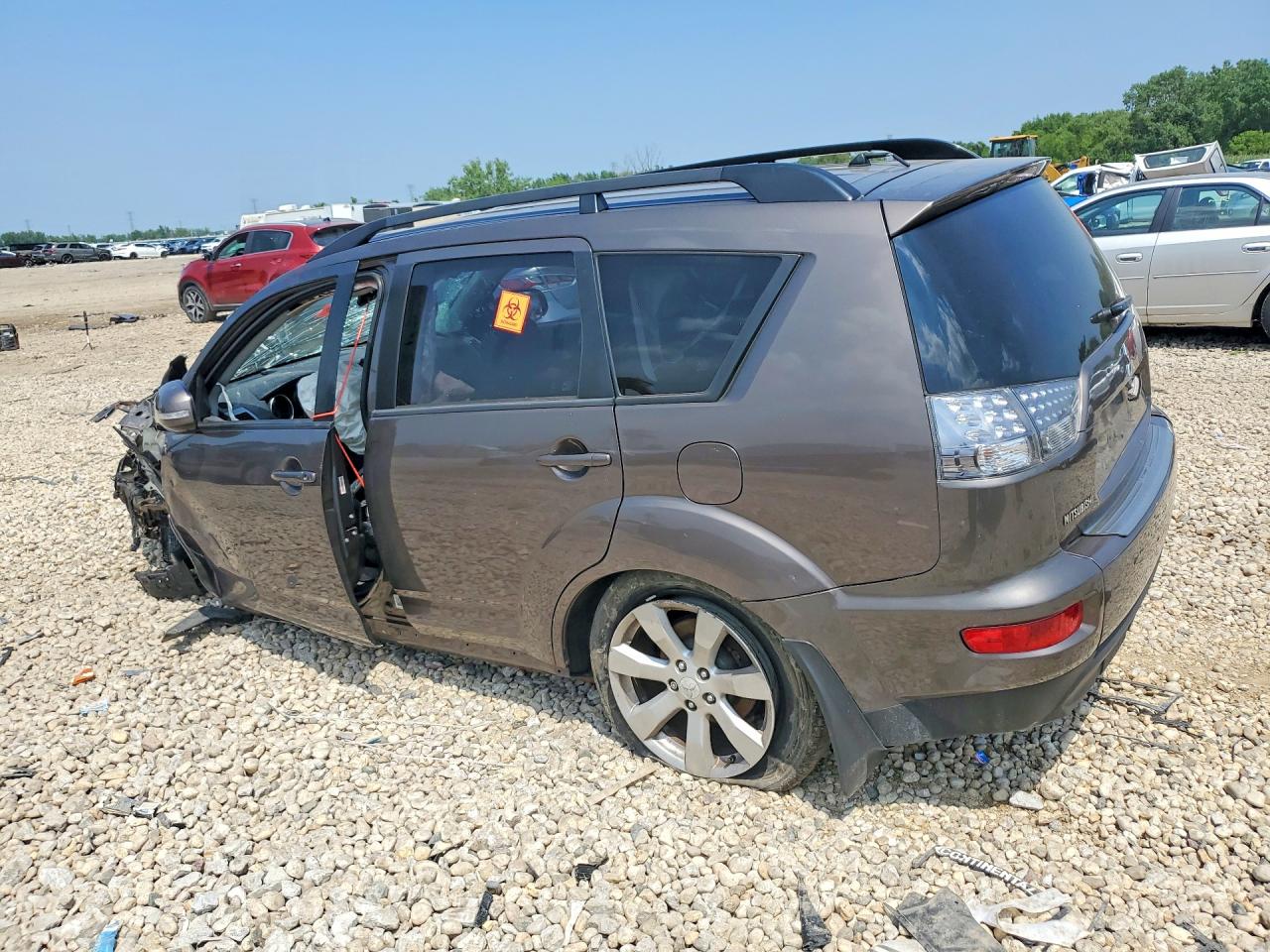 2010 Mitsubishi Outlander Xls Tan vin: JA4JT4AX0AZ002949