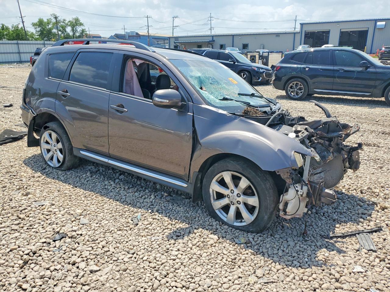 2010 Mitsubishi Outlander Xls Tan vin: JA4JT4AX0AZ002949