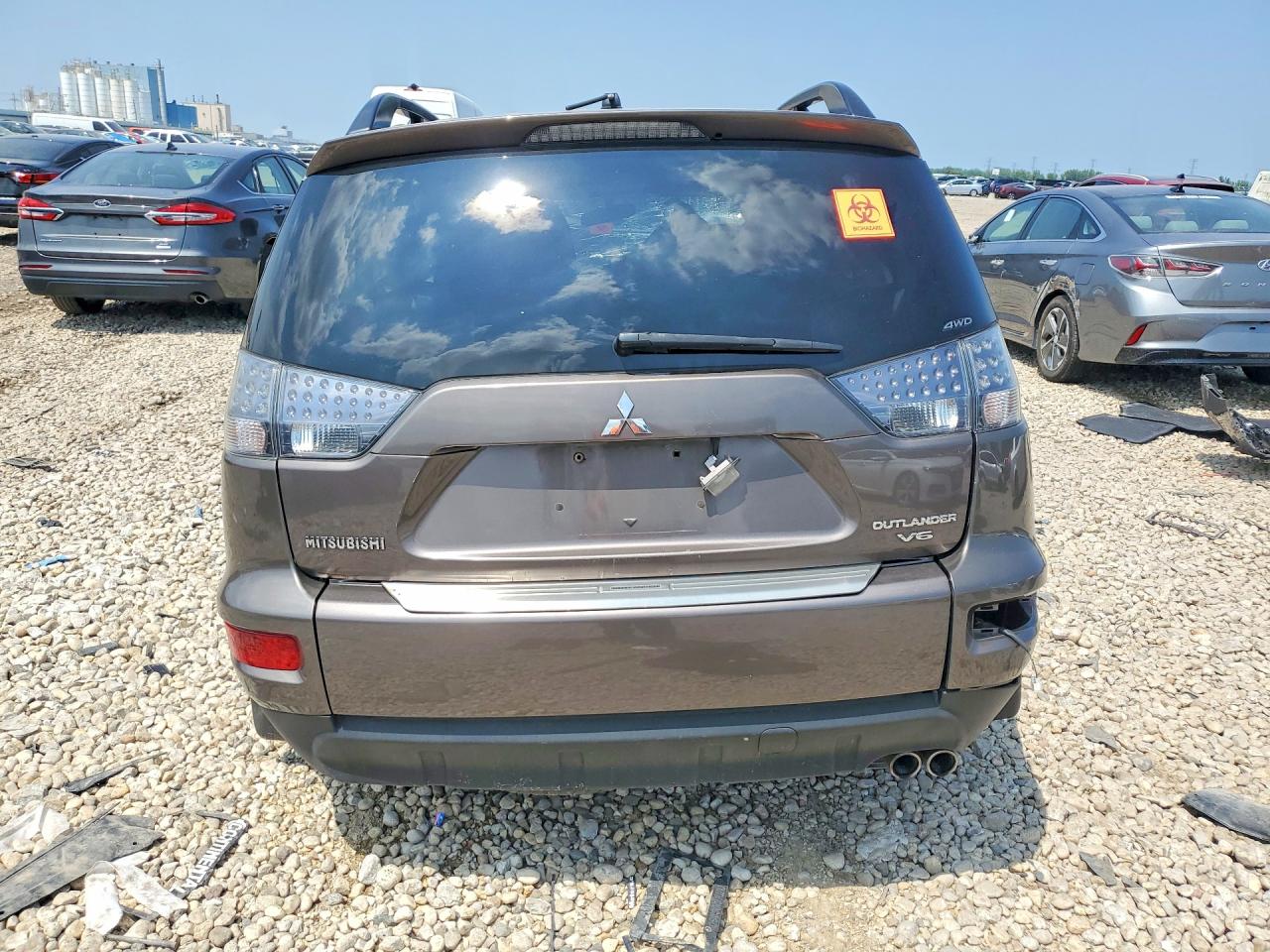2010 Mitsubishi Outlander Xls Tan vin: JA4JT4AX0AZ002949
