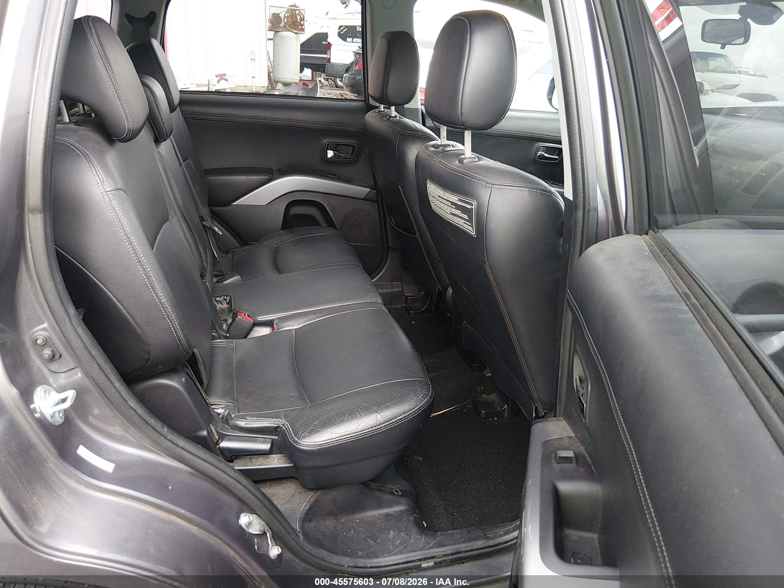 2010 Mitsubishi Outlander Xls Gray vin: JA4JT4AX1AZ003611