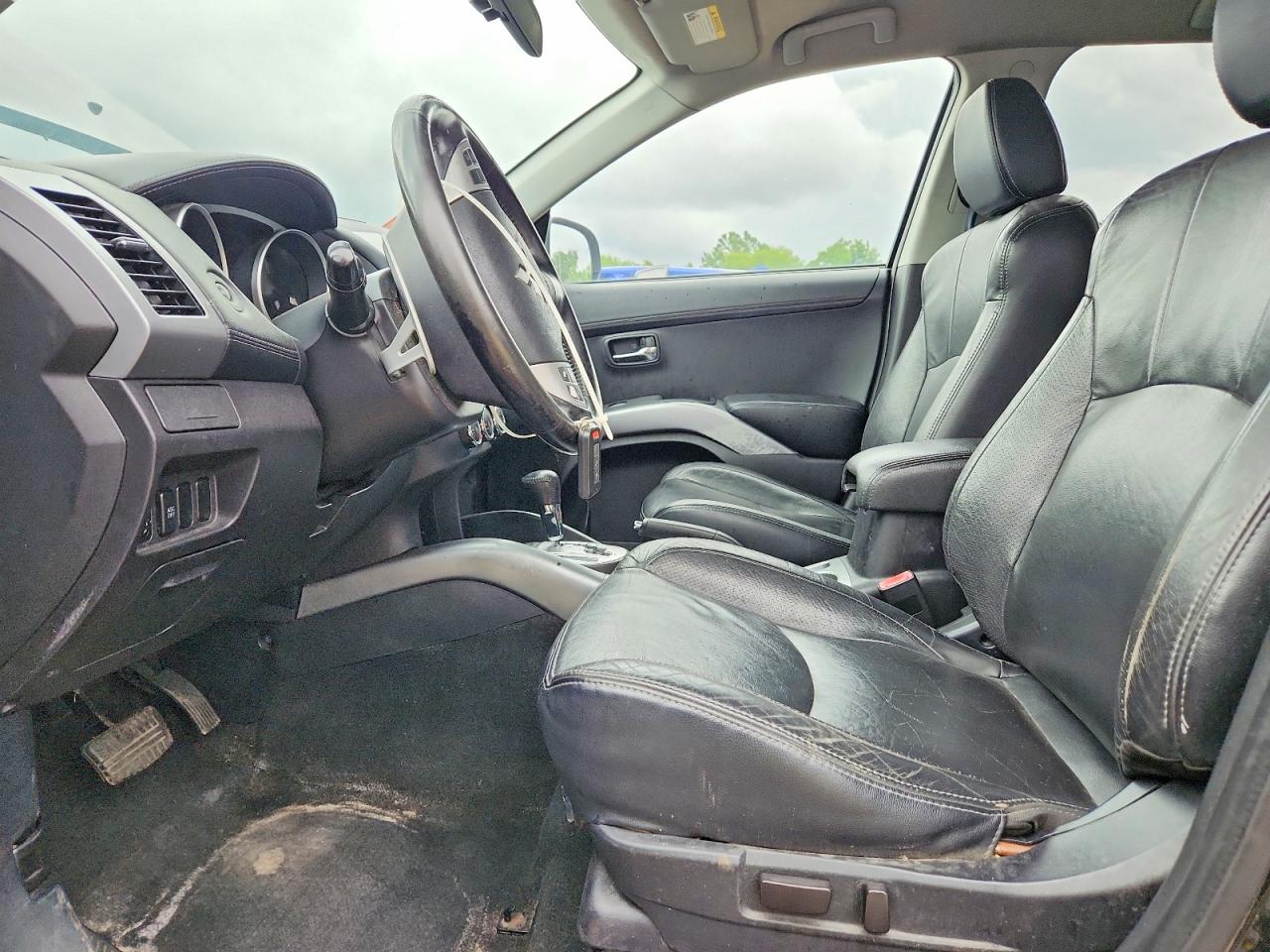 2010 Mitsubishi Outlander Xls Black vin: JA4JT4AX9AZ002657