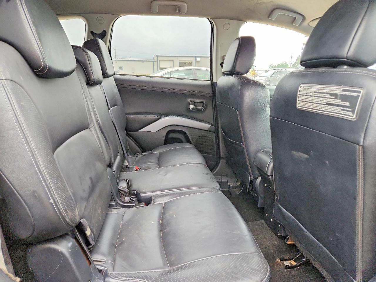2010 Mitsubishi Outlander Xls Black vin: JA4JT4AX9AZ002657