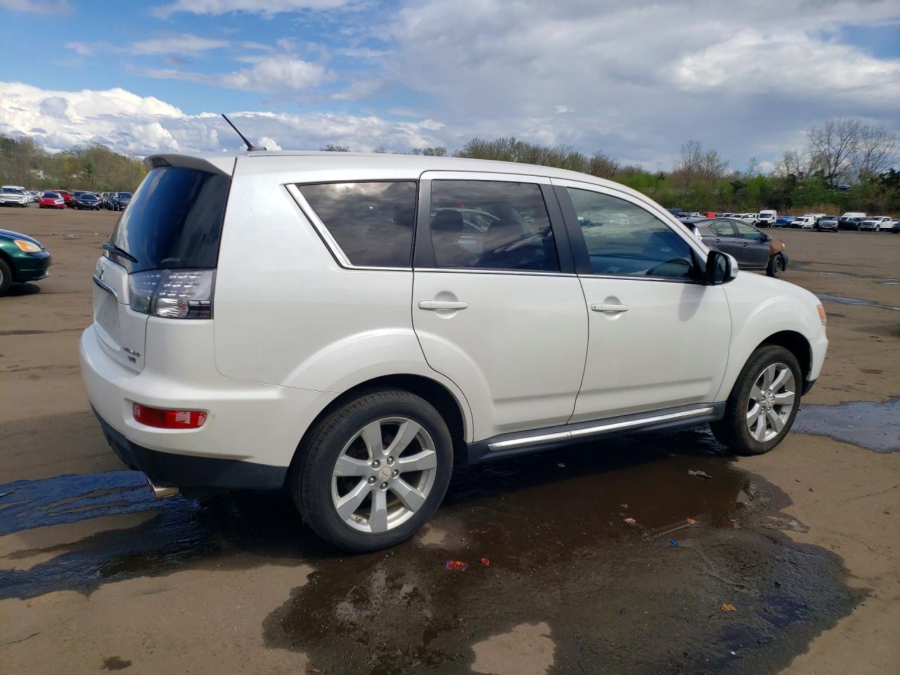 2010 Mitsubishi Outlander Gt Белый vin: JA4JT5AX0AZ005016