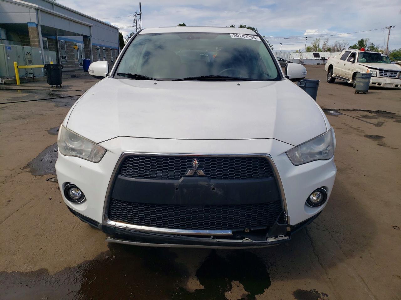 2010 Mitsubishi Outlander Gt Белый vin: JA4JT5AX0AZ005016