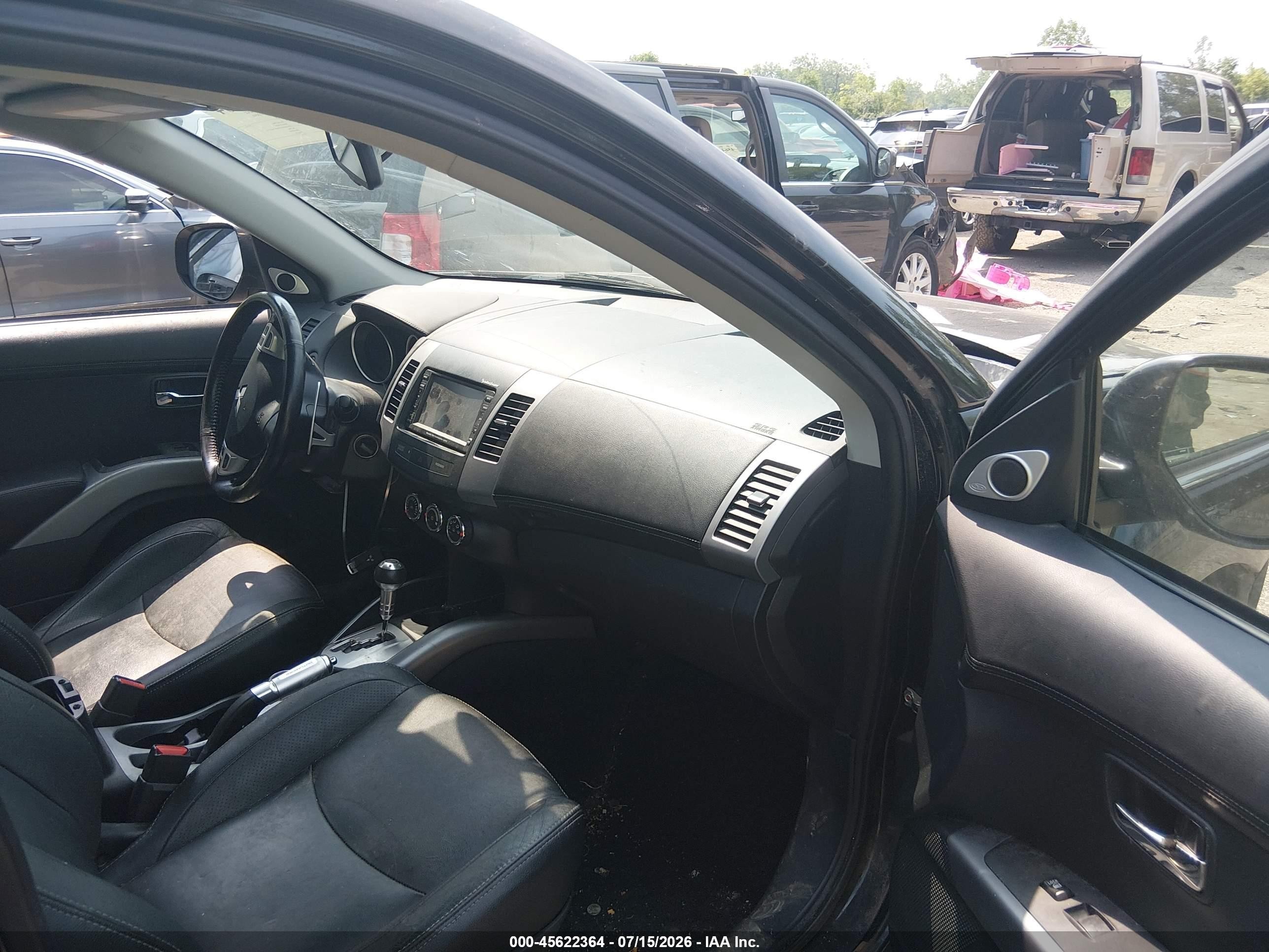 2012 Mitsubishi Outlander Gt Black vin: JA4JT5AX1CU006370