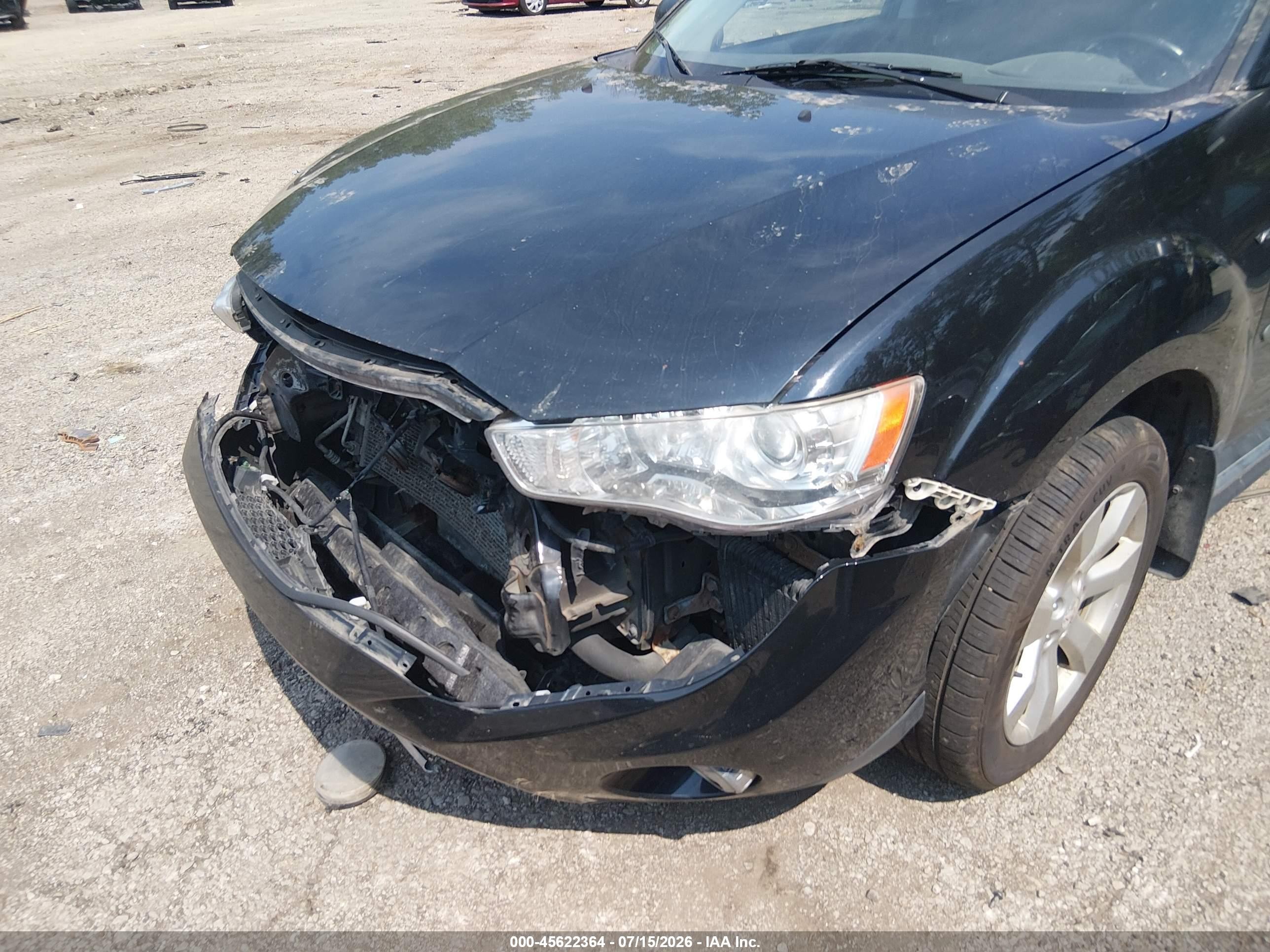 2012 Mitsubishi Outlander Gt Black vin: JA4JT5AX1CU006370
