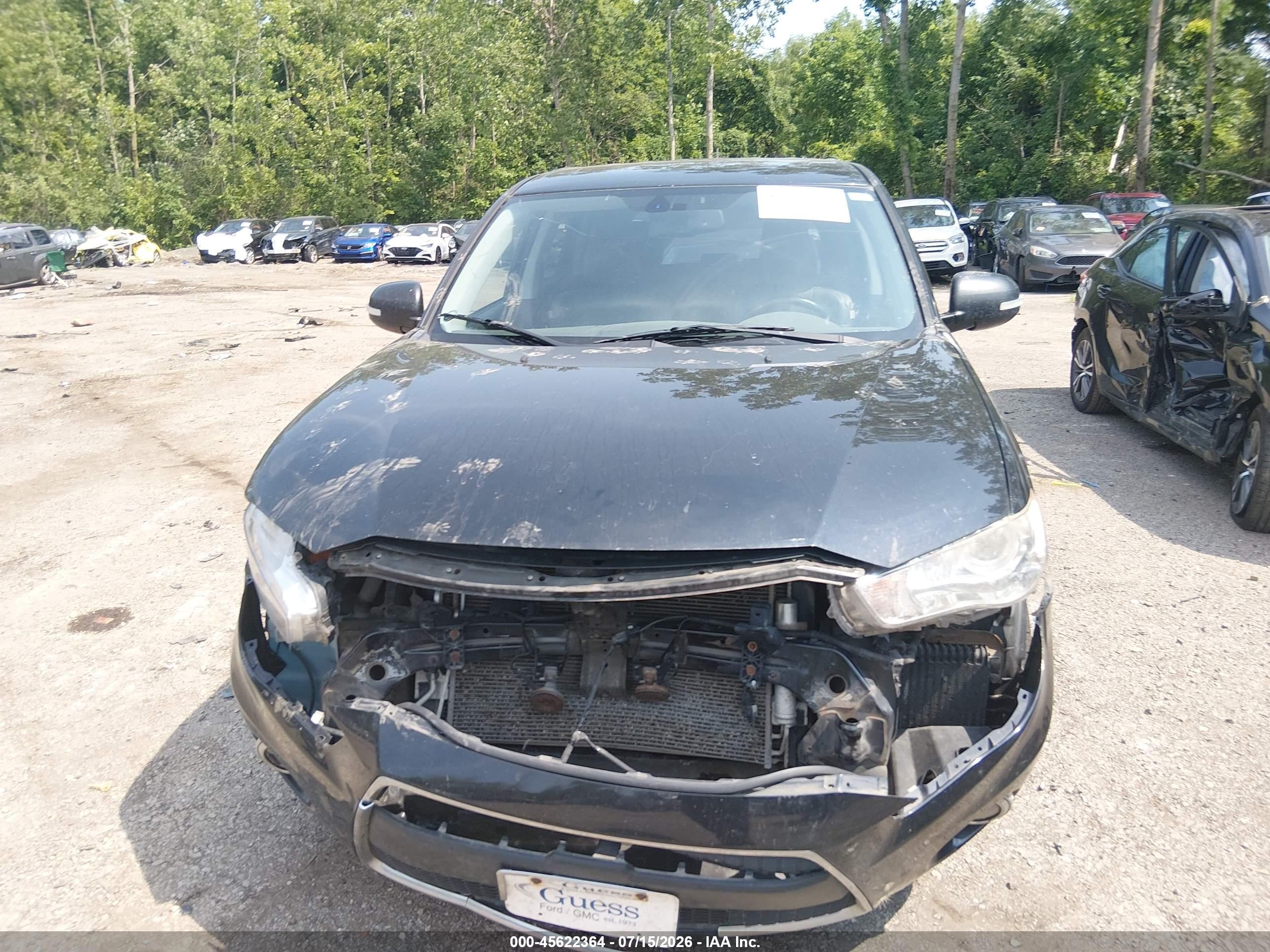 2012 Mitsubishi Outlander Gt Black vin: JA4JT5AX1CU006370