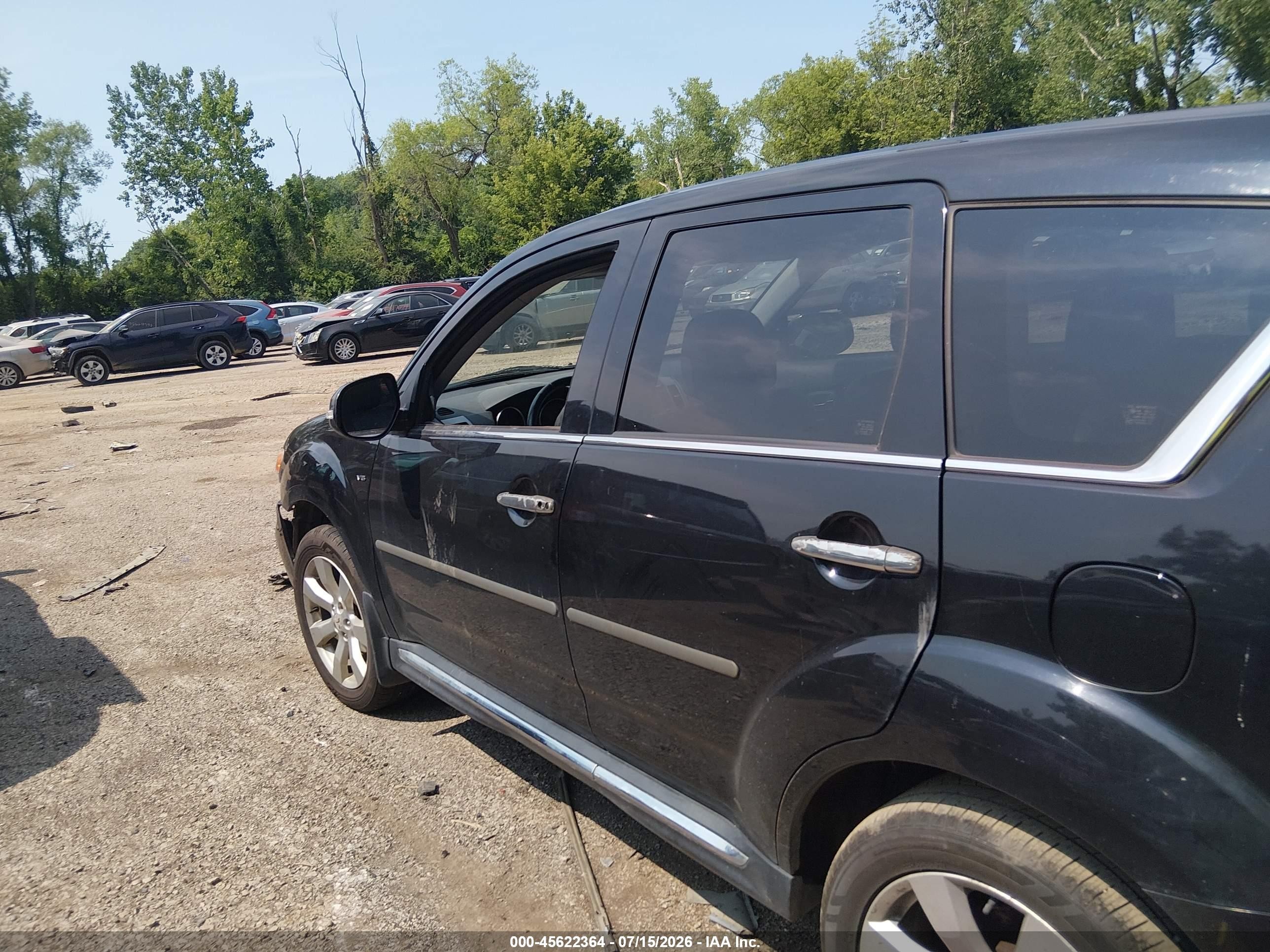 2012 Mitsubishi Outlander Gt Black vin: JA4JT5AX1CU006370
