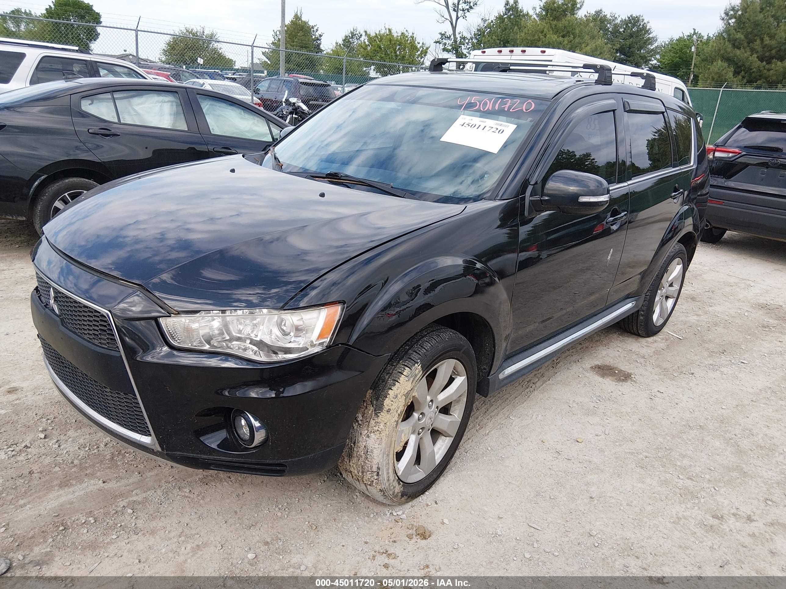 2010 Mitsubishi Outlander Gt Black vin: JA4JT5AX2AZ015448