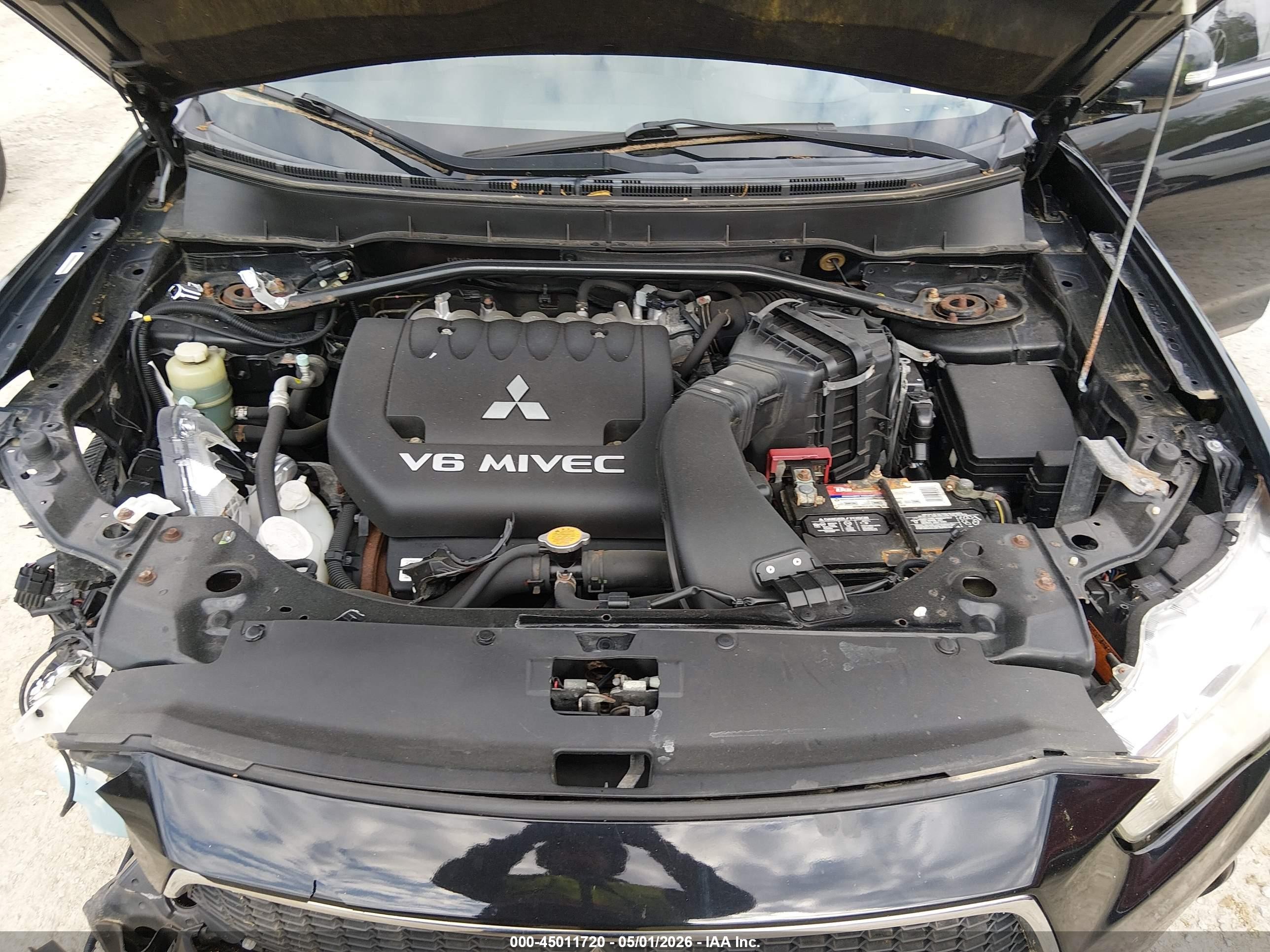 2010 Mitsubishi Outlander Gt Black vin: JA4JT5AX2AZ015448