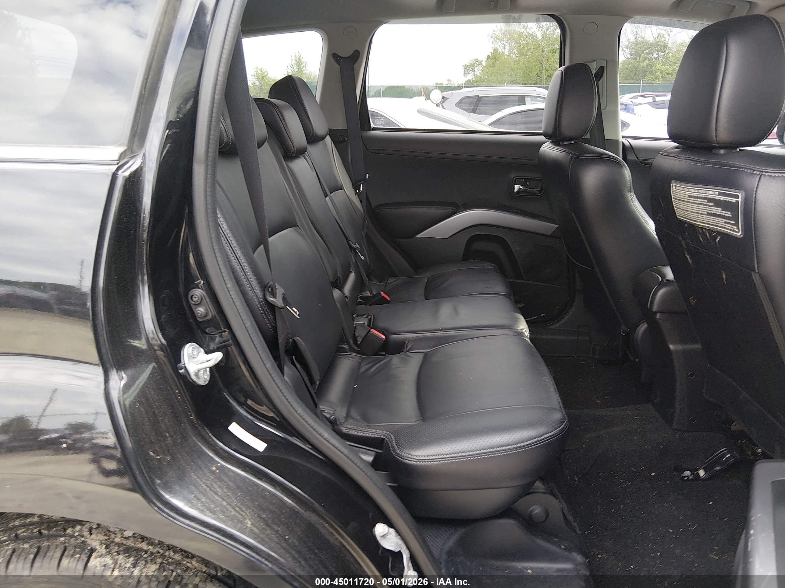 2010 Mitsubishi Outlander Gt Black vin: JA4JT5AX2AZ015448