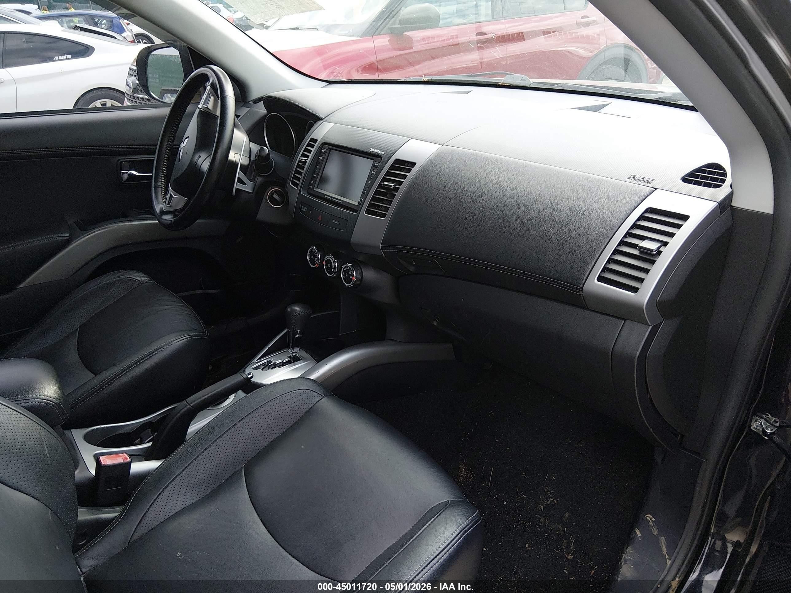 2010 Mitsubishi Outlander Gt Black vin: JA4JT5AX2AZ015448