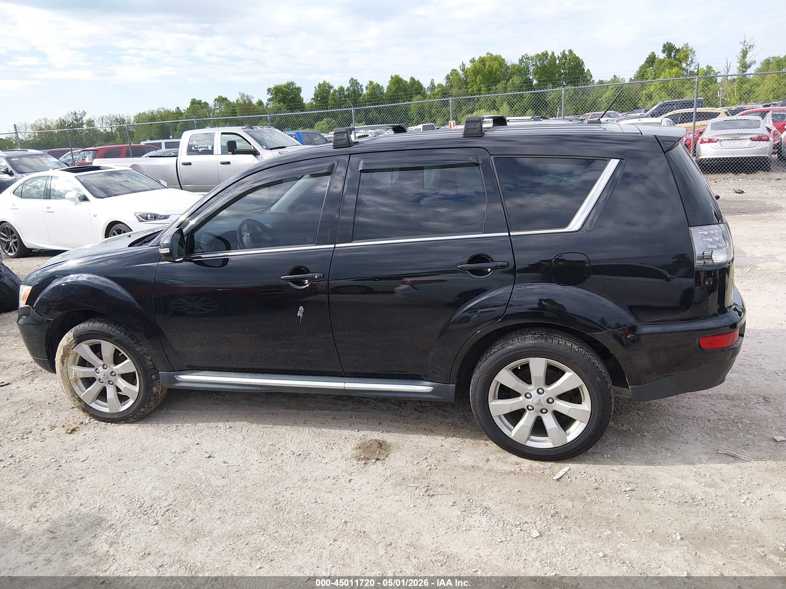 2010 Mitsubishi Outlander Gt Black vin: JA4JT5AX2AZ015448