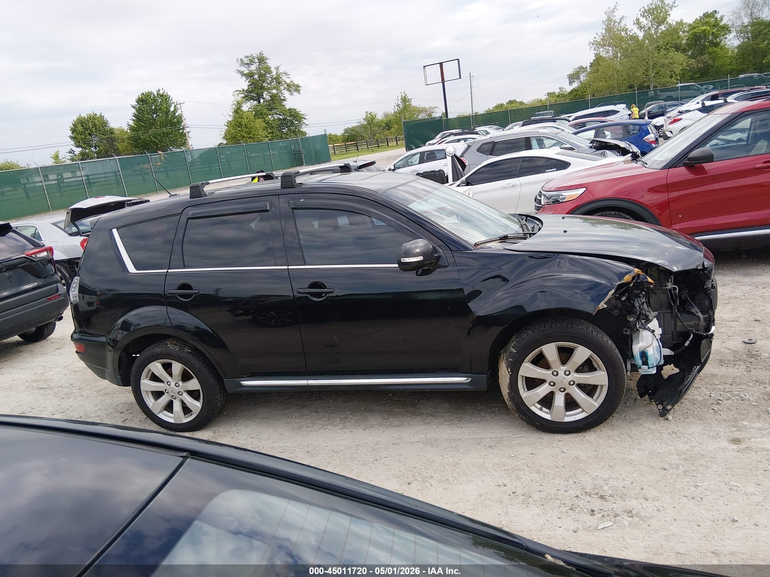 2010 Mitsubishi Outlander Gt Black vin: JA4JT5AX2AZ015448