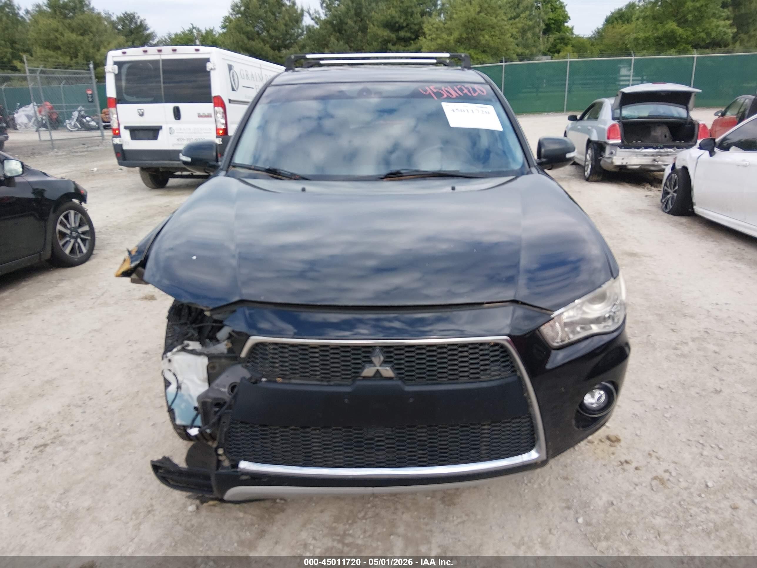2010 Mitsubishi Outlander Gt Black vin: JA4JT5AX2AZ015448